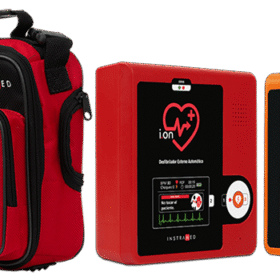 Automatic External Defibrillator with LCD display